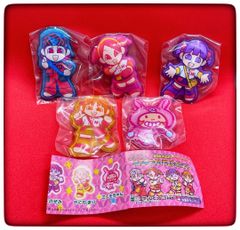 ミニモニ 　キラキラクリアー まぐねっと　コンプリート５個セット　ガチャポン