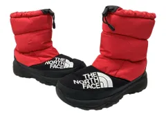 THE NORTH FACE ダウンブーツ 赤　ヌプシ 19センチ ザ・ノース・フェイス創業50周年／日本企画の「ヌプシテント