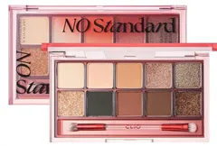 数量限定【プロアイパレット】CLIO クリオ NO STANDARD アイシャドウパレット10色入り 韓国コスメ 韓国メイク アイメイクパレット マットラメグリッター 目元印象アップ 時短メイクアイテム 多色カラーパレット