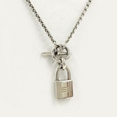 HERMES アミュレット ケリー カデナ ネックレス ペンダント Ag925 シルバー