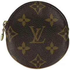 ルイ・ヴィトン Louis Vuitton ポルト モネ ロン 小銭入れ コインケース モノグラム ブラウン M61926 レディース 【中古】