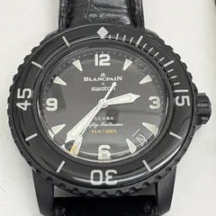 【美品・おまけ付】 BLANCPAIN×swatch ブランパン×スウォッチ 自動巻 動作品 黒 バイオセラミック 箱.冊子ありのサムネイル