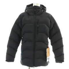 マムート MAMMUT エクセロンインフーデッドジャケットアジアンフィット Xeron IN Hooded Jacket AF ダウン ジップアップ フード ロゴプリント パッカブル S 黒 ブラック 1013-00712 /NW28のサムネイル