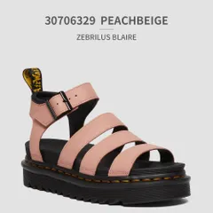 【正規品取扱店･新品】 ドクターマーチン サンダル レディース Dr.Martens 2026春夏 QUAD ZEBRILUS BLAIRE/ZEBRILUS BLAIRE 厚底 ヒール高さ7.5cm/4.0cm ストラップ スポーツサンダル