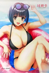 【中古】タペストリー 斎藤亜子 描き下ろしB2タペストリー 「PS4/Switchソフト 同級生リメイクCSver」 トレーダー購入特典