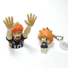 ハイキュー!! 　ブロックメモスタンド　日向翔陽 ビッグサイズ＆リアル造形　日向翔陽 こえだらいず ハイキュー!!　ストラップ  セブンイレブン限定　2セット