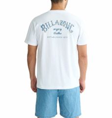 2025春夏 新品【BILLABONG/ビラボン】ARCH FILL Tシャツ WHT メンズ BF01A201