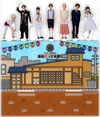 【中古】アクリルスタンド・アクリルパネル WEST. アクリルスタンド 中間ん家ver. 「WEST. 10周年記念展 関西七色男大祭り」