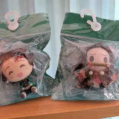 一番くじ 鬼滅の刃 ちょこのっこ フィギュア 炭治郎 禰豆子 2点セット        YN25G(T)33