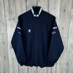 OLD asics 90s アシックス Recorder リコーダー 日本製 フルジップ ジャージ トラックジャケット メンズ L サイズ