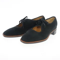 【期間限定】KATIM PORTBELLO スウェード メリージェーン カチム KATIM PORTOBELLO メリージェーンシューズ 靴 36 ブラック 黒