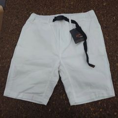 【RETRO ROW公式】【アウトレット品】Rokx ロックス  ストレッチジッパーショートパンツ アイボリー IVO RXMS539