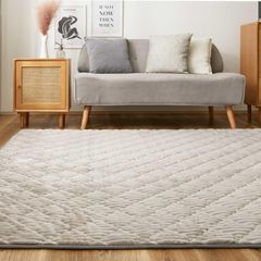 daily 洗えるラグ check 韓国　カーペット　130×190cm daily 洗えるラグ check 韓国 カーペット 130×190cm - メルカリ