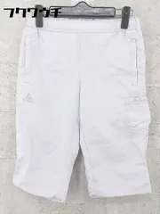 ◇ le coq sportif ルコックスポルティフ ハーフ ショート パンツ サイズS グレー レディース 【中古】 【1002801220280】