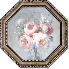 Mizuno Hiroshi 油彩画 花瓶と花 - メルカリ