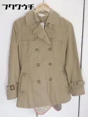 ■ ◎ ROPE PICNIC ロペピクニック 中綿 ライナー付 ショート トレンチ コート サイズ38 ブラウン系 レディース  【1002800424962】
