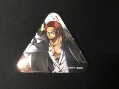 ◆【へこみあり特価】シャンクス 「ワンピース キャラクターランキング トンガリ缶バッジ」