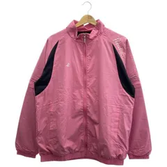 古着 メンズL Paradiso/パラディーゾ 裏トリコット ウインドブレーカー ジャケット ゴルフウェア 長袖 ジップ ピンク AD-TSM01D gl00398