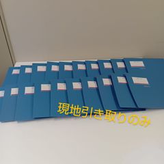 【現地引取り】EDPファイル×20冊　SHINSHIN SEF-120型　青