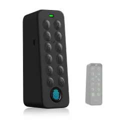 【即日発送】Lock Pro SwitchBot SwitchBot with キズ防止 耐久性 Keypad 無臭で 防水防塵 Touch 柔らかい カバー【YCJDP・製】全面保護 用保護ケース 指紋認証パッド スマートロック (ブラック） For