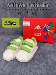 ★ adidas × Disney カーミット　アディダス　ディズニー アドバンコート マペット フックアンドループ　11cm