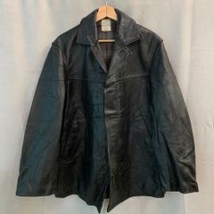 良品「ARMANI JEANS」シングル レザージャケット ウクライナ製 50 
