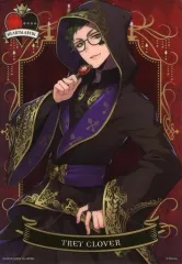 【中古】ポスター トレイ・クローバー(式典服) 「ジャンボカードダス ディズニー ツイステッドワンダーランド クリアビジュアルポスター2」