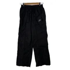 NIKE ナイキ ナイロンパンツ ブランドロゴ オールシーズン その他ボトムス ナイロン ブラック メンズ M【古着】【中古】【送料無料】