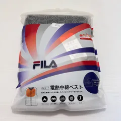 ★未使用品　FILA オンヒート　電熱中綿ベスト　Lサイズ　ブラック★