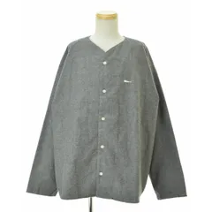 descendant ディセンダント カーディガン グレー XL DESCENDANT グレー カーディガン