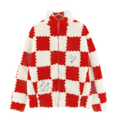 LOUIS VUITTON (ルイヴィトン) 22SS×NIGO ALL OVER DAMIER FLEECE BLOUSON ニゴー オールオーバー ダミエ フリース ジャケット レッド/ホワイト RM221M 103 HMY04Wのサムネイル
