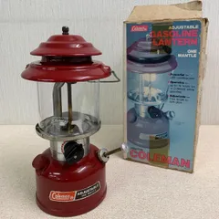 【希少 】COLEMAN コールマン　ランタン　286A7035 レッド 短い期間でのみ製造されたColeman(コールマン)の286Aのレッド