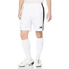 ニューバランス(New Balance) カジュアルハーフパンツ TACKLE ゲームショートパンツ EMS9027 ホワイト/ブラック 2XLサイズ