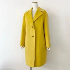 6h10 MACKINTOSH LONDON マッキントッシュ ロンドン ウールチェスターコート 38 イエロー アウター レディース 女性用のサムネイル