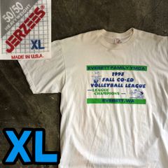 T5986 JERZEES Tシャツ バレーボール　USA製　アメカジ　古着