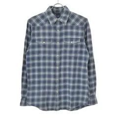 【GAP】フランネル ウエスタン チェック長袖シャツ