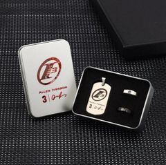 NBA アイバーソン Iverson ネックレス　リング　4点セット