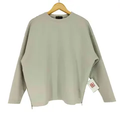 アンクレイヴ uncrave サイドジップ ボンディングクルーネック スウェットトレーナー レディース JPN：2 