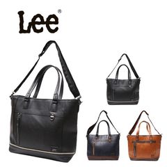 Lee リー 2wayトートバッグ トートバッグ 大きめ infinity 320-3106 トート トートバック 高校生 旅行 通勤バッグ 通勤鞄 塾 ショルダーバッグバッグ 小物 ブランド雑貨 バッグ メンズバッグ 父の日通学 通勤 黒 紺 茶 ブラック