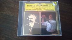 独CD Johannes Brahms, Ernst Senff Chor Berlin, Berliner Philharmoniker ? Claudio Abbado Symphonie No. 3 ? Tragische Ouvert?re ? Sch