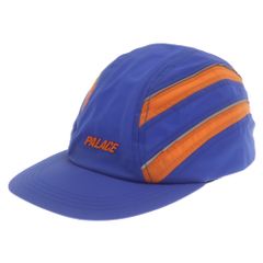 Palace Skateboards (パレススケートボーズ) 18AW S-RUNNNER SHELL HAT ロゴパッチランナーハット キャップ ブルー