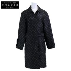 LOUIS VUITTON ルイヴィトン 国内正規 FAC035QTU ポリxシルク スキューバ モノグラム トレンチ 38