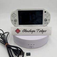 PS VITA 本体 PCH-2000 ホワイト中古 8GBメモリーカード USB充電コード