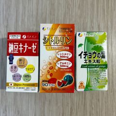 【訳あり】ファイン　納豆キナーゼ　シトルリン　イチョウの葉エキス粒