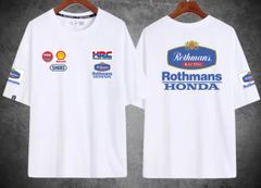 ★アウトレット★新品 L MotoGP ロスマンズ Rothmans x NSR HRC レーシング Tシャツ バイクウェア アウトドア スポーツ