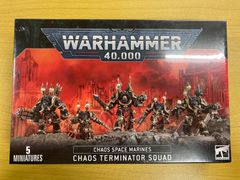 ウォーハンマー40K ケイオス・スペースマリーン ケイオス・ターミネイター・スカッド