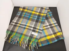 Joshua Ellis ジョシュアエリス ストール・マフラー チェック柄 