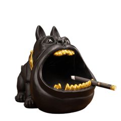 ブルドッグ　灰皿　犬　小物入れ　キー　鍵　置物　16a
