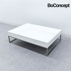 【展示品】BoConcept ボーコンセプト Chiva シーバ センター テーブル 収納付き ホワイト モートン・ゲオーセン 定価13万