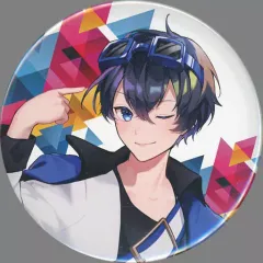 【中古】鏡・ミラー ふじみや ランダム缶ミラー 「高田村ポップアップストア」